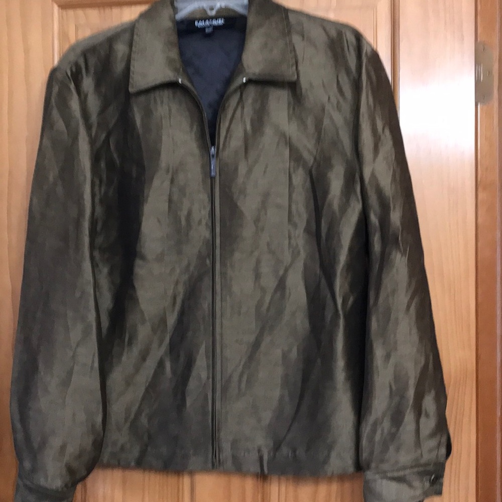 Emanuel Ungaro linen silk jacket size 12
